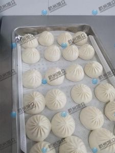 旭眾包子機上門安裝，現(xiàn)場調(diào)試完成成型效果棒！